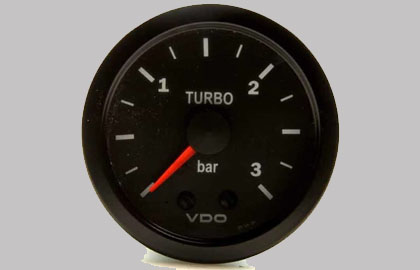 Turbo Boost Gauge 0 tot 3Bar